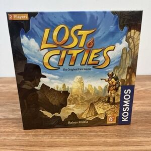 Lost Cities The Original Card Game with 6th Expedition NEW Factory Sealed